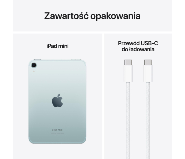 APPLE iPad Mini 2024 Wi-Fi + Cellular 512GB - Blue (MYHD3HC/A) - 1288390 - zdjęcie 9